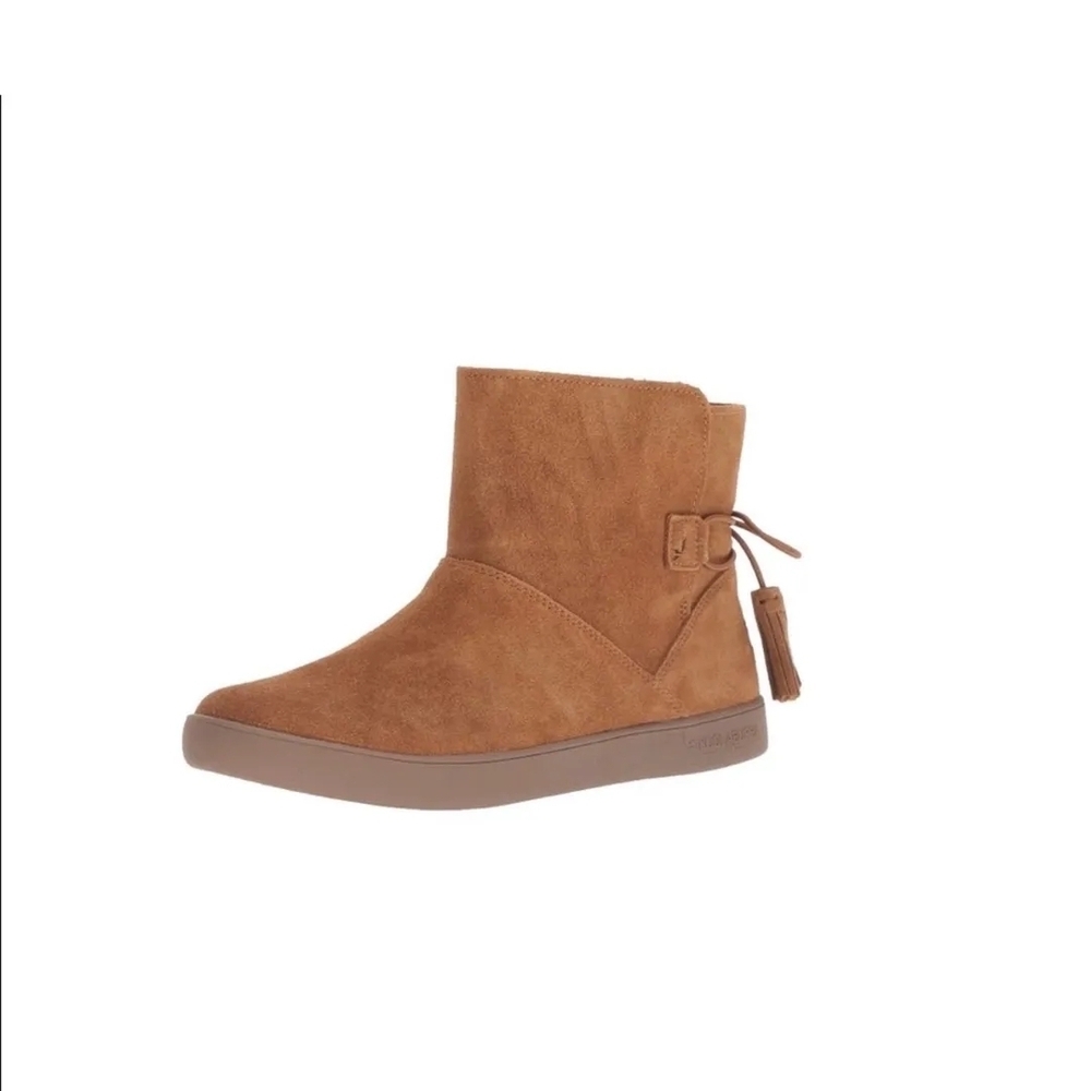 Koolaburra Brown Suede Loafers with Tassel